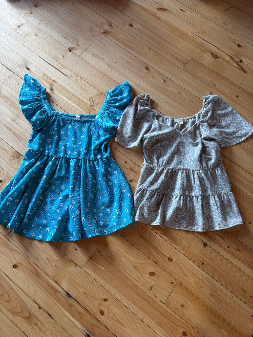 Floral blouses